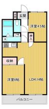 エクレールHARUⅠの間取り画像