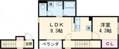 ヒルズテラスの間取り画像