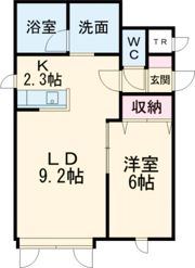 ラ・クレアの間取り画像