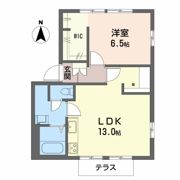 フレグランス水口の間取り画像