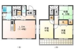 リブレIIIの間取り画像