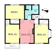 ルミエールKⅡの間取り画像