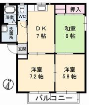 クレルバリュージュA棟の間取り画像