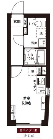 レピュア磯子駅前レジデンスの間取り画像
