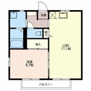アイムアサヒAの間取り画像