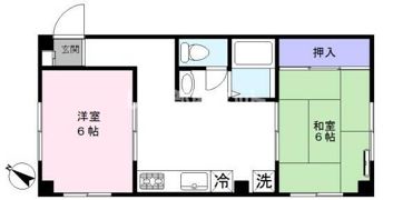 山岸ビルの間取り画像