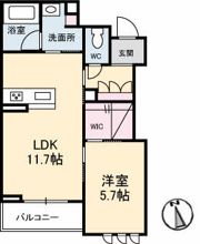 ピゴラーレⅠの間取り画像
