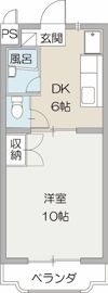 カーサカジマⅠの間取り画像