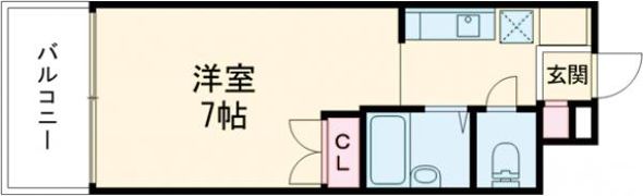 ハコス京田辺の間取り画像