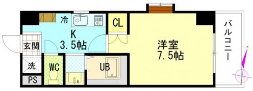 アトラクティブハイムの間取り画像