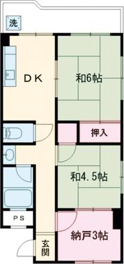 メゾン近江富士の間取り画像