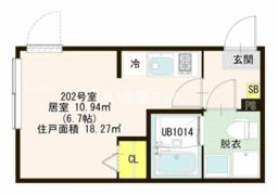 クリエ ボヌールの間取り画像