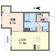 シャーメゾン山吹の間取り画像