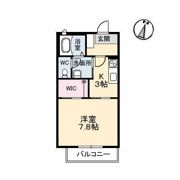 プランタン A棟の間取り画像