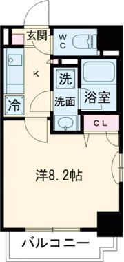 コスモナーレ千種の間取り画像