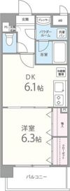 ベロ クオーレ三国の間取り画像