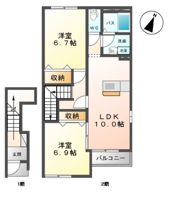 シャルマンフルールの間取り画像