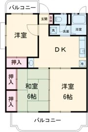 メゾン坪井の間取り画像