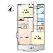クレアウィンド（Claire Wind）の間取り画像