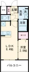 グランフォーレ久留米駅プレミアの間取り画像