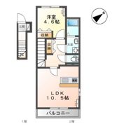 イリス Aの間取り画像