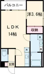 レガルバ久須志の間取り画像