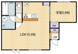 エルシオン狛江の間取り画像