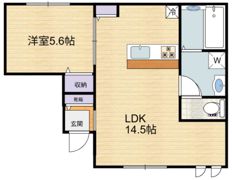 エルシオン狛江の間取り画像