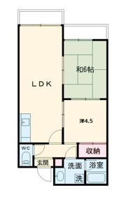 レジデンス熊谷KUGEの間取り画像