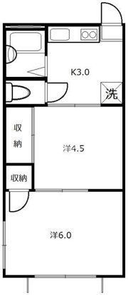 グリーンハイツの間取り画像