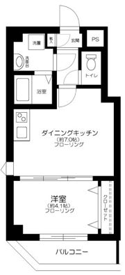 Comfort南千住の間取り画像