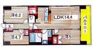 パークホームズ千葉の間取り画像