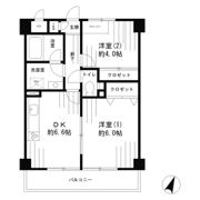 パークヒルズ鷺沼弐番館の間取り画像