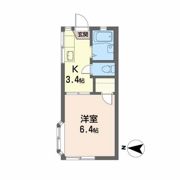 メゾンローゼAの間取り画像
