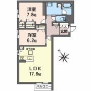 アイクレールの間取り画像