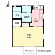 ディアス新栄の間取り画像