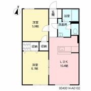 エスポアール上峰 A棟の間取り画像