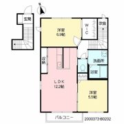 松濤 B棟の間取り画像