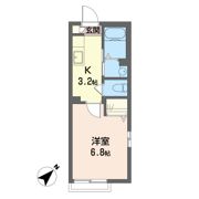 メゾンドールAの間取り画像