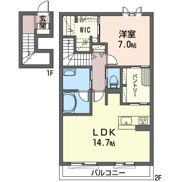 ブルーポピーの間取り画像