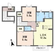 グランメールIIIの間取り画像