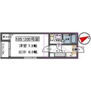 ミモザの間取り画像