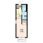 プログレスBの間取り画像