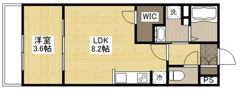 月光福山北零番館の間取り画像