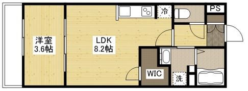 月光福山北零番館の間取り画像