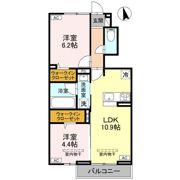 TORISIAS 西川田町の間取り画像