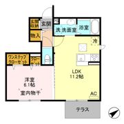 カスタリアⅢの間取り画像