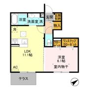 カスタリアⅢの間取り画像