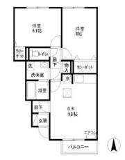 ラプランタン Bの間取り画像