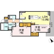 yamajuⅡの間取り画像